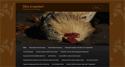Desktop Screenshot of citraaryandari.com